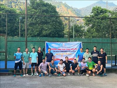 Những bước chạy sau ca trực tại Nhà máy Thủy điện Bản Vẽ