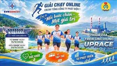 Công ty Thủy điện Bản Vẽ lan tỏa văn hóa doanh nghiệp qua những bước chạy