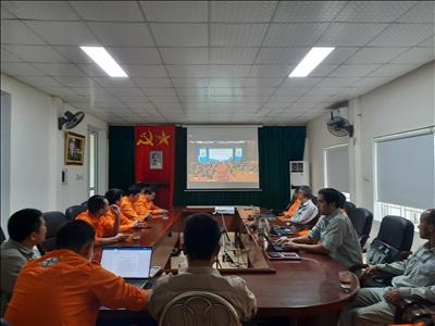 Đảng bộ Công ty Thuỷ điện Bản Vẽ tham gia Hội nghị trực tuyến học tập, quán triệt triển khai Nghị quyết Trung ương lần thứ năm khóa XIII
